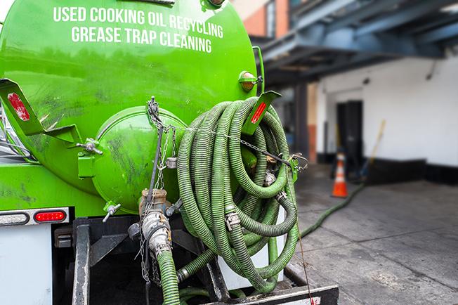 Grease Trap Cleaning of Monroe office